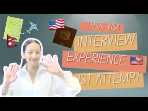 F1 visa interview experience 🇺🇸I got my US visa at my first attempt 🇳🇵🫶 ...