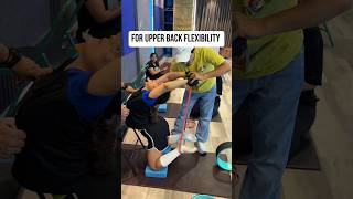 Unlock that stuck upper back | upper back opening #upperbackpain #flexibility #mobility #shoulder