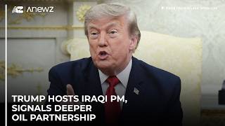 Trump hosts Iraqi PM, signals deeper oil partnership