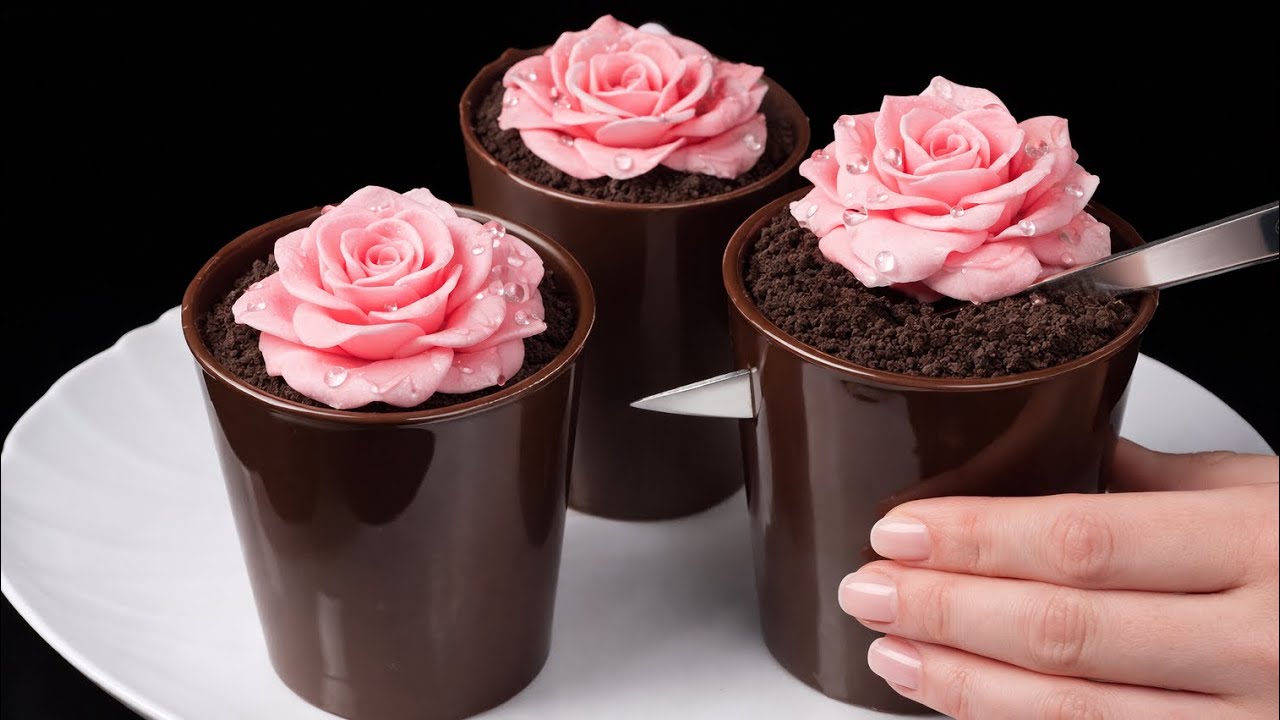 Так просто и так красиво! Идеальный домашний десерт без духовки, который готовится за 15 минут!