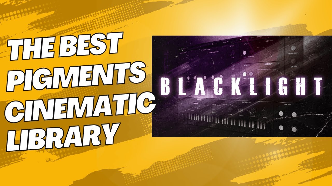 Must-Have Sound Library? Blacklight for Pigments 6 Review & Demo!
