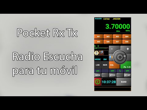 PocketTXRX - ESCUCHA HF en tu teléfono móvil.