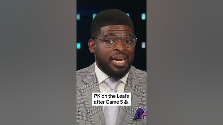 PK Subban says it was an embarrassing loss