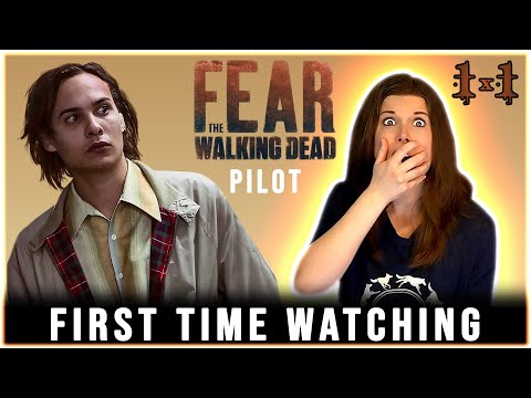 This is scarier than I thought! REACTION to FEAR THE WALKING DEAD 1x1 "Pilot"