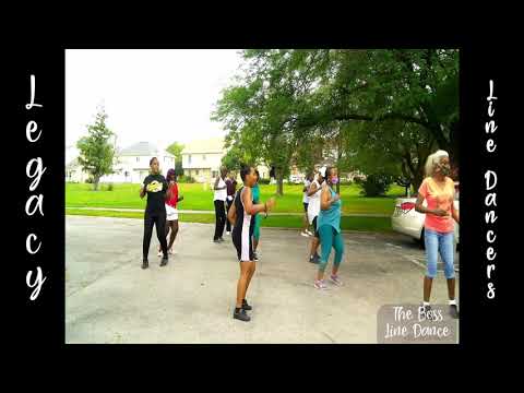 The Boss/ CC Rider Line Dance - YouTube