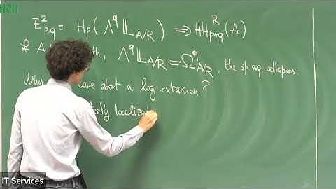 Dr. Federico Binda | On the logarithmic Hochschild-Kostant-Rosenberg theorem