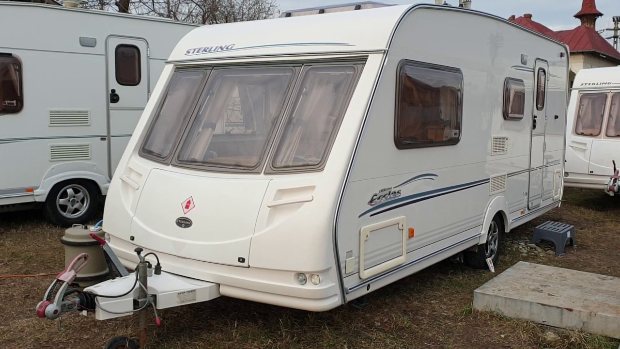 (Prezentare Rulota) Sterling Eccles (Swift), 2Zone, 5locuri, Motor Mover, Cort!