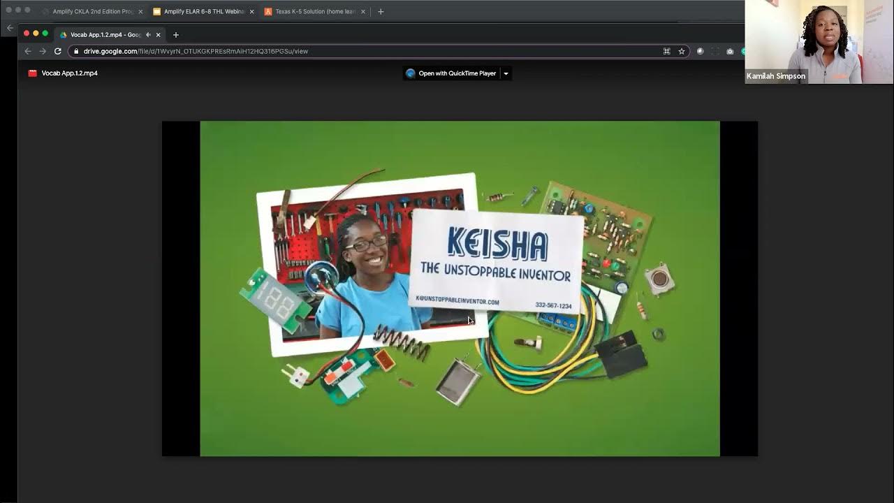 6 8 Amplify ELAR Texas Product Session YouTube