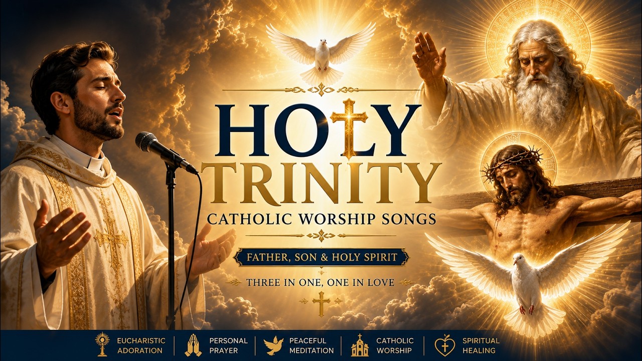 Holy Trinity Worship Songs 🙏 Powerful Catholic Hymns for Prayer, Peace ...
