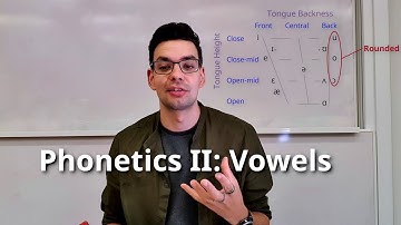 Week 2.2 Phonetics II: Vowels