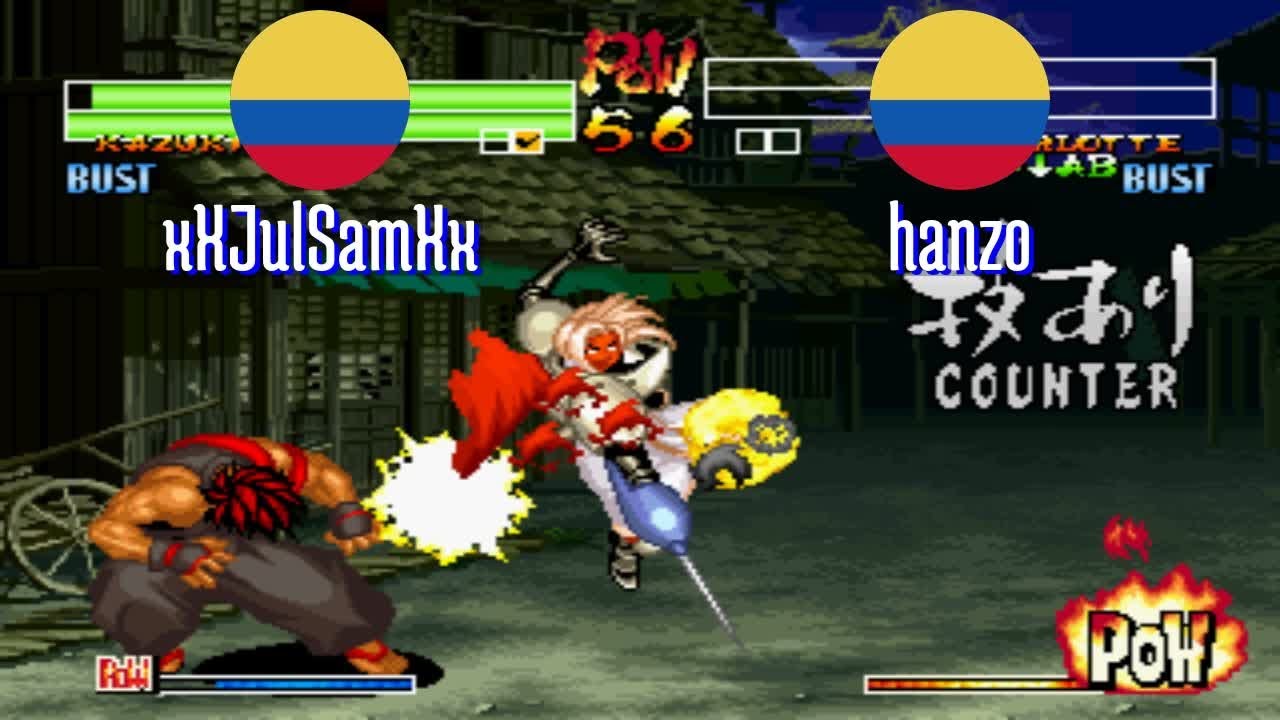 FT3 @samsho4: xXJulSamXx (CO) vs hanzo (CO) [Samurai Shodown IV
