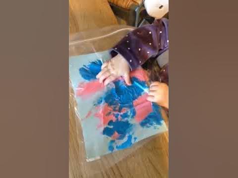 peinture propre pour bébé 