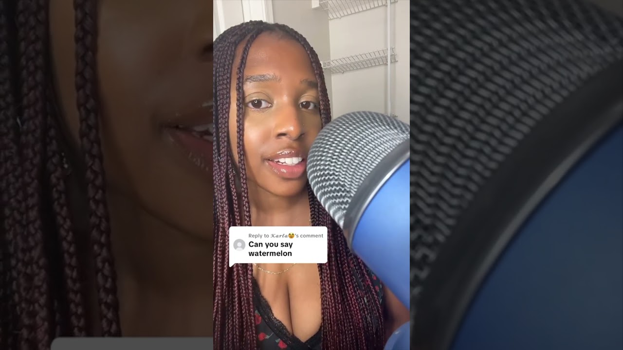 ASMR: Whispering watermelon 