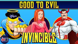 Invincible Characters: Good to Evil 🦸