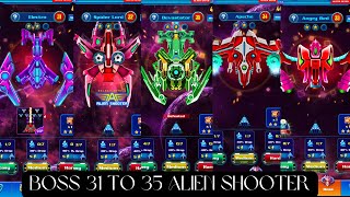 Alien Shooter Boss 31 To 35 | Galaxy Attack Premium All Bosses | Zambario Gamers