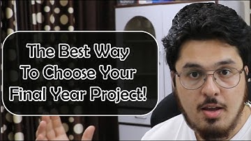 Perfect Final Year Project Selection Tips & Tricks (Copy These) 🔥🔥