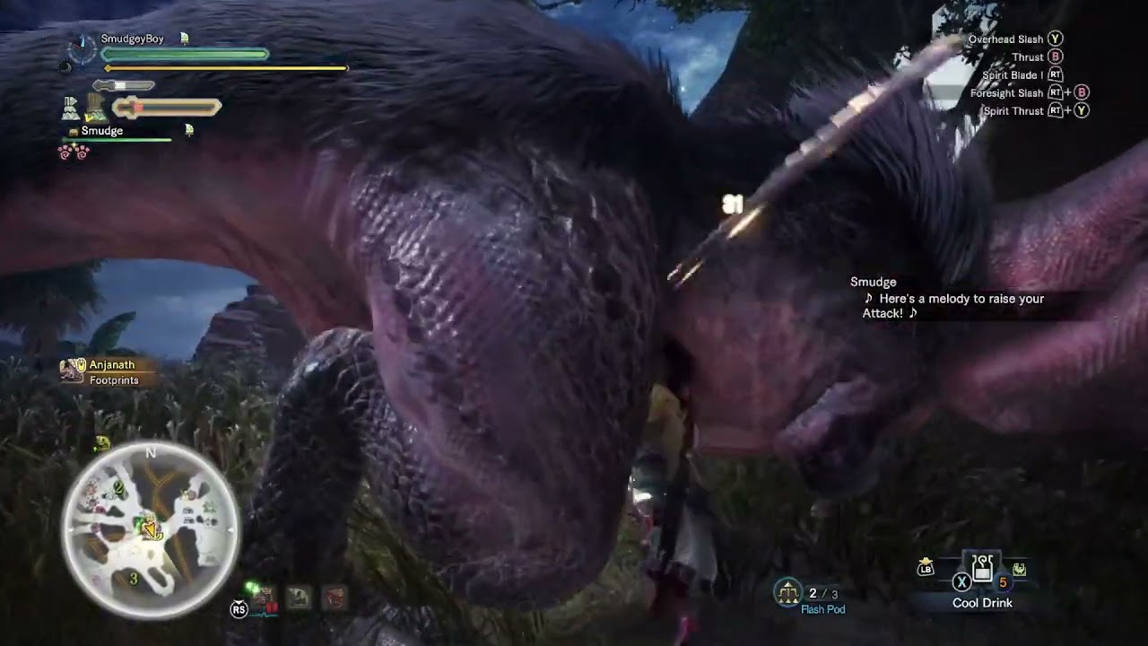 Monster Hunter World Solo One Helluva Sinus Infection Freestyle Speedrun World Record !