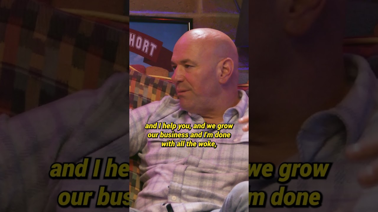 Dana White is DONE with Woke 