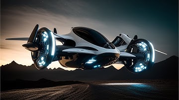 Imagining a World with Flying Cars: A Conceptual Design Journey #aiart