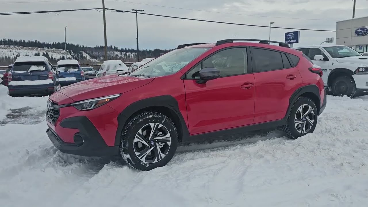 Subaru Crosstrek Touring 2.5L 2026 года выпуска, цвет Pure Red, артикул 26CT6105