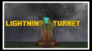 Lightning Turret | Minecraft Bedrock Command