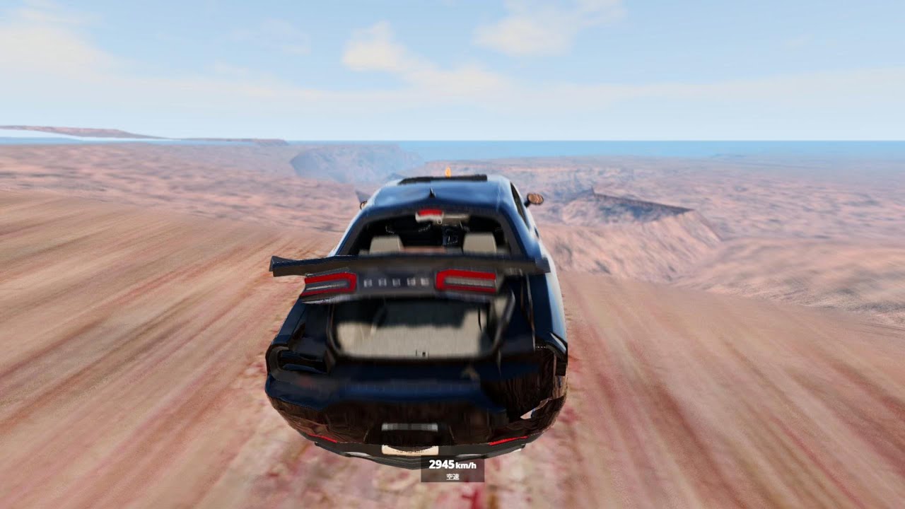 Speed boost 3000kmh what will happen - BeamNG.Drive