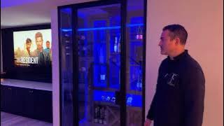 A Hidden Movie Theater π₯ in this Stunning Finished Basement! π