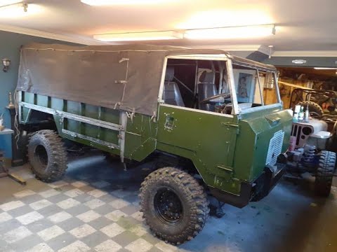Land Rover 101 Forward Control COE Cab Over Engine brought back from the dead
