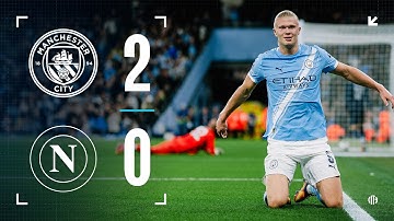 HIGHLIGHTS | Man City 2-0 Napoli | Record-breaking Haaland and Doku fire City to victory over Napoli
