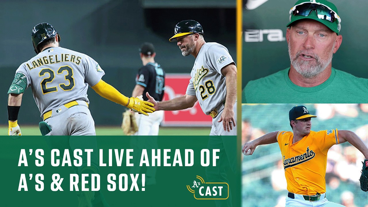 A's Cast Live: Dave O'Brien Joins Towny! | A's vs. Red Sox Preview