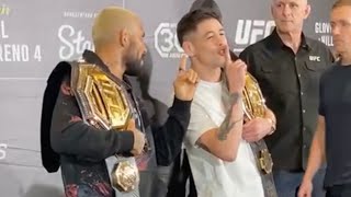 UFC 283 Face-Offs: Figueiredo & Moreno Dig at Each Other