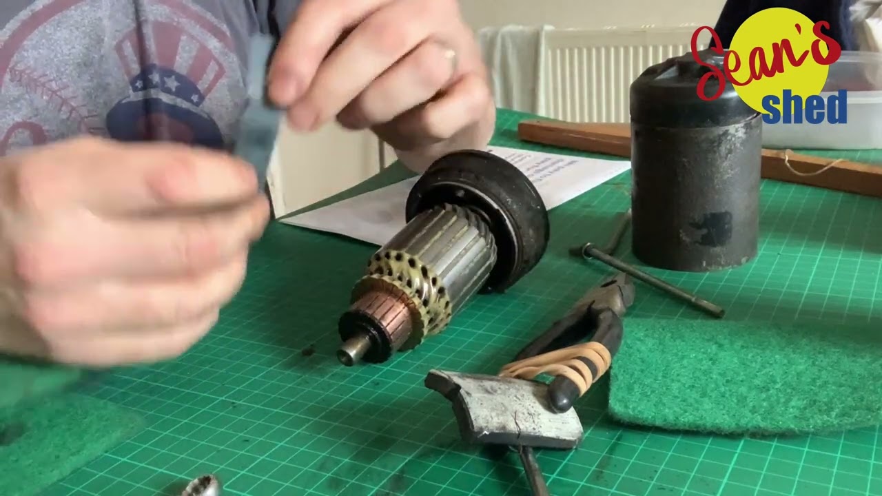 Ducati 750S starter motor repair and refinishing