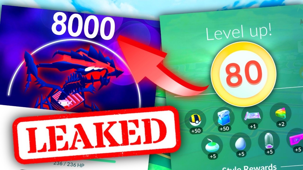 Level 80 Breakdown Tutorial *LEVEL 80 POKEMON LEAKED & LEVEL 80 REWARDS* Pokemon GO news & leaks ...