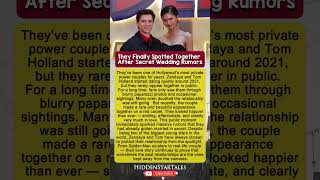 Zendaya &amp; Tom Holland Finally Spotted Together After Secret Wedding Rumors