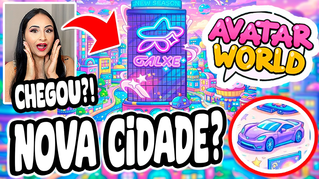 NOVA CIDADE NO MAPA DO AVATAR WORLD, TERÁ SEGREDOS?! NOVA ATUALIZAÇÃO PAZU AVATAR WORLD
