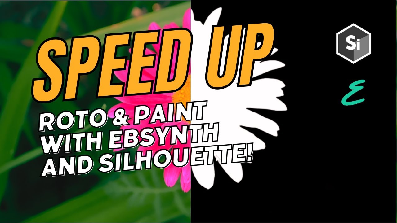 Speed Up Roto & Paint with EBsynth and Silhouette!