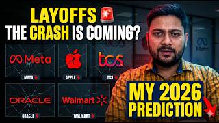 Meta, Apple , TCS, Oracle &amp; Walmart  Layoffs 🚨 | My 2026 Job Market Prediction
