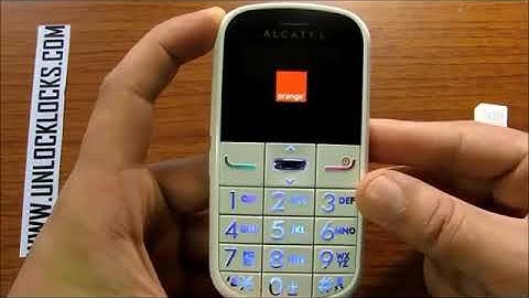 How To Unlock Alcatel One Touch 20.01 (OT-2001X and OT-2001A)  - UNLOCKLOCKS.com