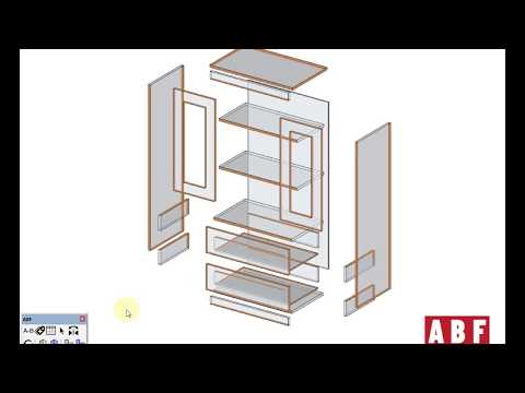 SketchUp Cabinet CNC Nesting Design ABF plugin