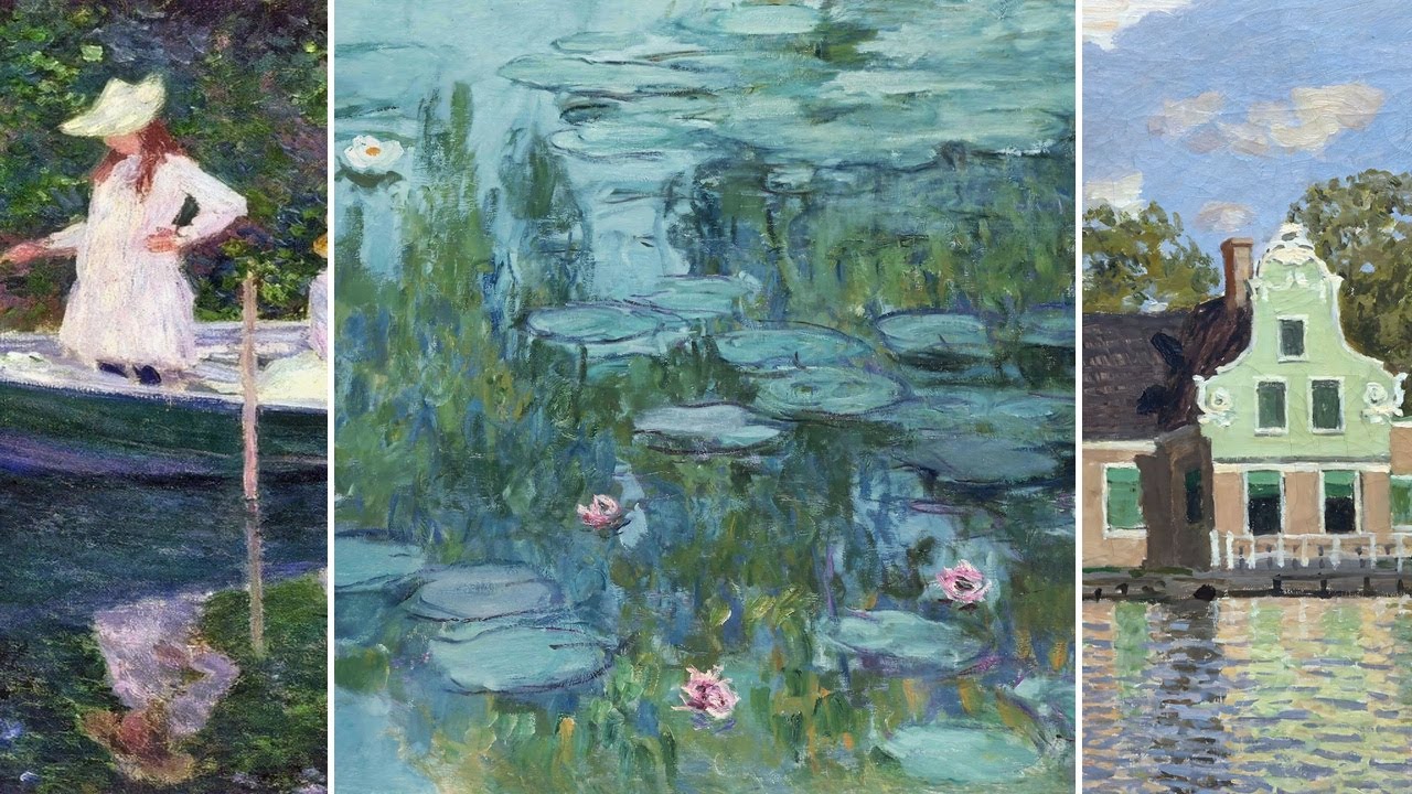 Claude Monet TV — Silent Art Gallery · May 10 Afternoon | Water Lilies & others