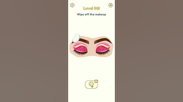 Answer Games DOP 2 Level 315 | Delete One Part Level 315 Walkthrough Solution Wipe Off The MakeUp