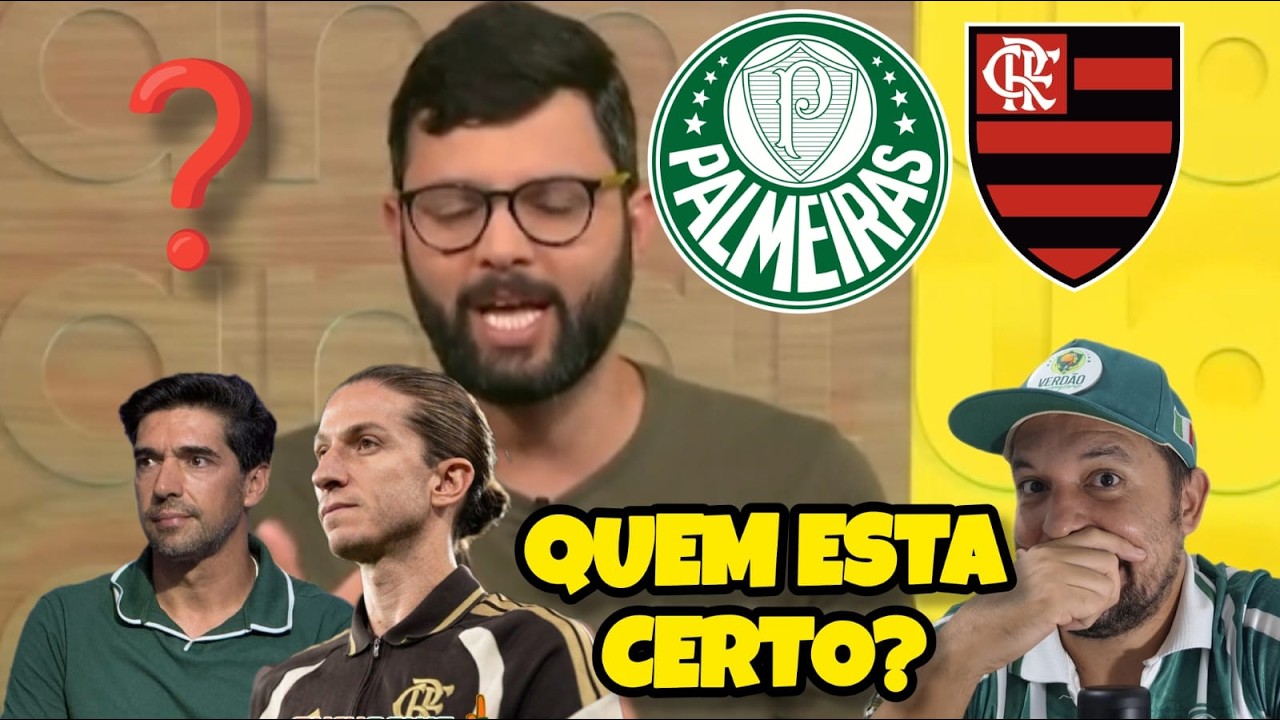 🚨❗POLÊMICA! QUEM ESTA CERTO FLAMENGO OU PALMEIRAS? OS DOIS TIMES MAIS VENCEDORES SÃO OPOSTOS NISSO