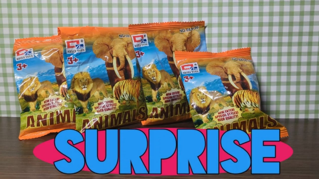 Surprise Toy Unboxing: Animal Edition! / ASMR / relax