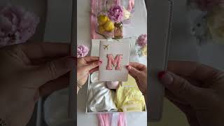 Famous bridesmaid box reveal!! 🎀 personalized pjs and dress swatch Birdy Grey tumbler liquid blush and lip Net Worth