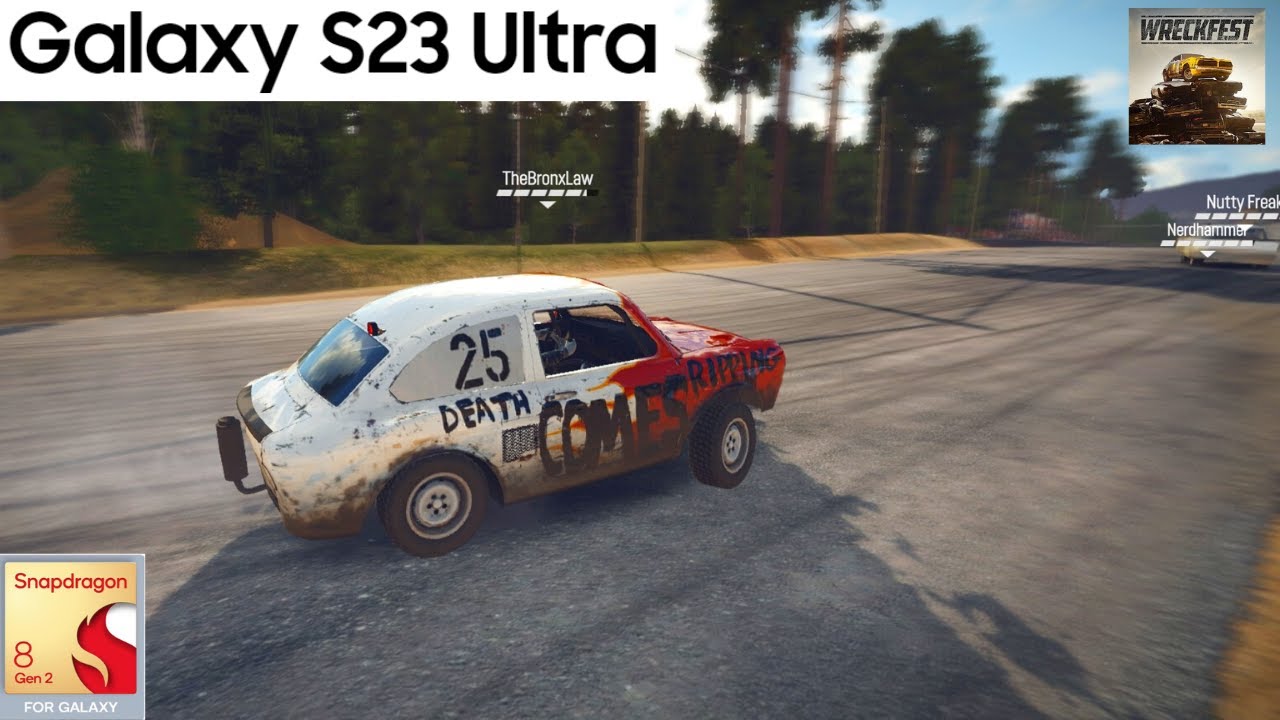 Wreckfest | Android Gameplay | Galaxy S23 Ultra 12/512 Snapdragon 8 Gen 2 | Max Settings