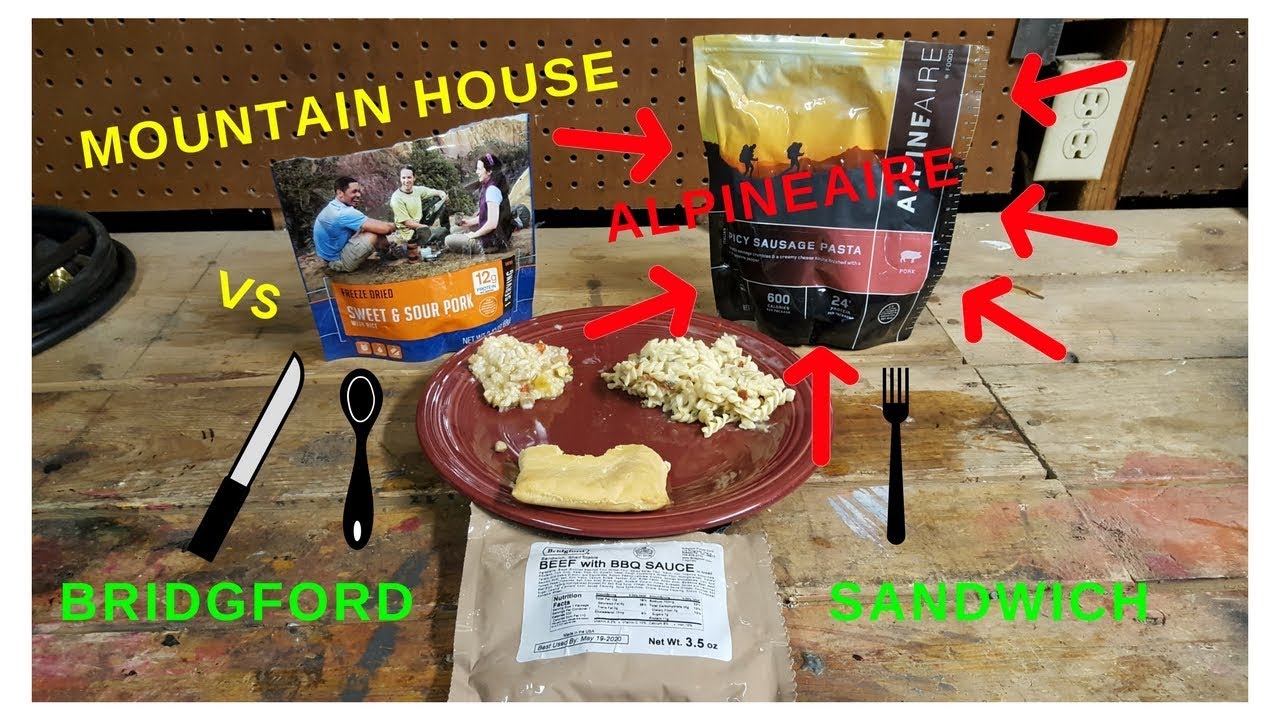 Comparing Freeze Dried Foods Part 2: AlpineAire Foods