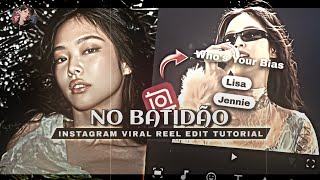 "NO BATIDÃO" INSTAGRAM VIRAL REEL | INSHOT EDIT TUTORIAL ( NO PRO ) 