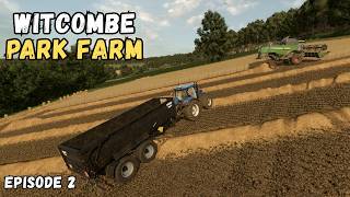 Endless Harvesting - Witcombe Park Farm FS25 - Episode 2