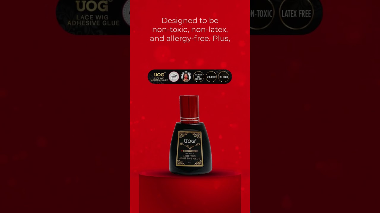 UOG Wig Glue. Allergy-Free. Odorless, Invisible Hold. 