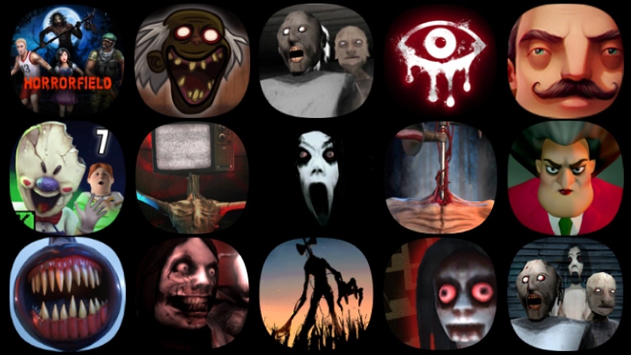 Horror Field 💥 Troll Quest Horror ✨ Granny Chapter 2 💖 Eyes ✨ Hello Neighbor 💥 Ice Scream 7...✨